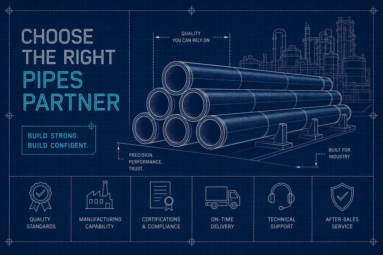 how-to-choose-the-right-pipes-manufacturer-in-india-for-industrial-projects