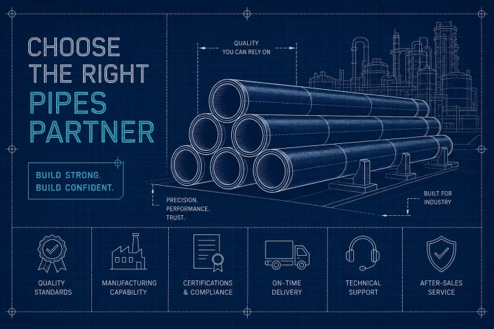 how-to-choose-the-right-pipes-manufacturer-in-india-for-industrial-projects