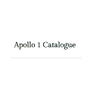 Apollo 1 Catalogue