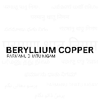BERYLLIUM COPPER UNS C17200