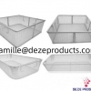 DEZE Filtration Rectangle Stainless Steel Wire Mesh Bsaket