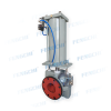 Pneumatic normally closed pinch valve