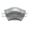 stainless steel pipe fitting 45 degree elbow female screwed